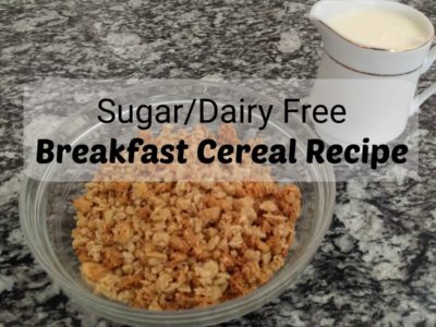 Why Boxed Breakfast Cereal is Toxic (+ recipe!)