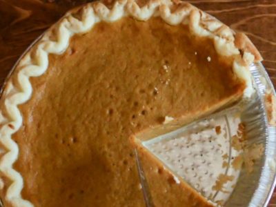 nondairy pumpkin pie