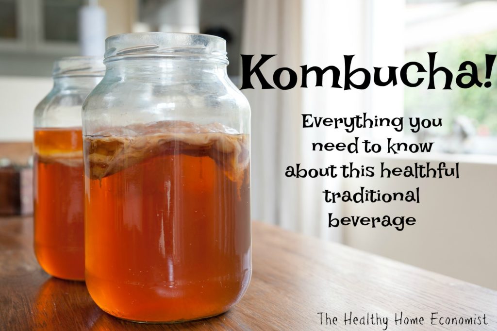 Kombucha What It Is And How To Safely Make It Videos Healthy Home Economist