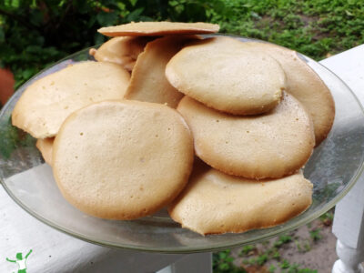 healthy protein cookies on a plate