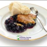 blueberry cobbler recipe, paleo blueberry cobbler