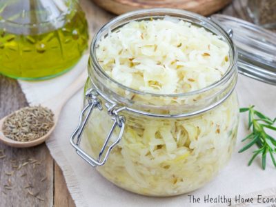 homemade sauerkraut