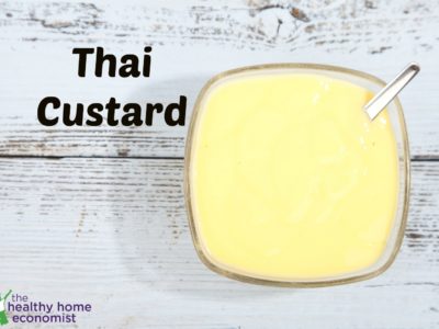 thai custard pudding