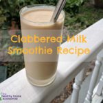 clabbered milk smoothie