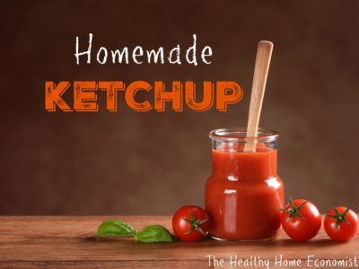 homemade ketchup