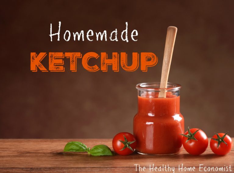 Healthy Homemade Ketchup Recipe (+ VIDEO) Healthy Home Economist