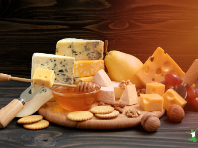 really raw cheeses on platter