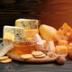 really raw cheeses on platter