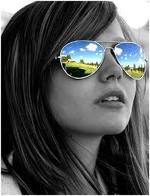 sunglasses girl from adrenal fatigue