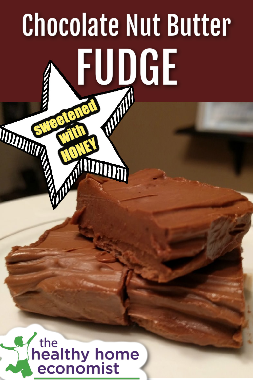 Chocolate Nut Butter Fudge Recipe (+ video) Healthy Home Economist