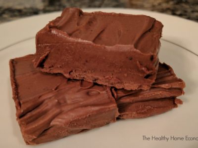 chocolate nut butter fudge