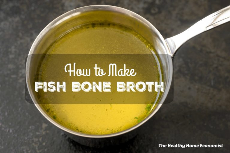 How to Make Homemade Fish Broth (+ Video) Healthy Home Economist