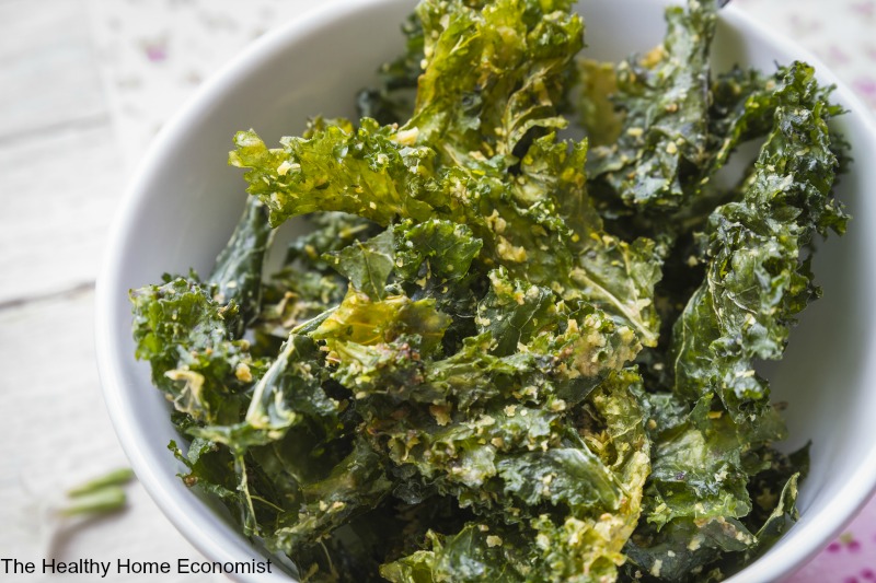 homemade kale chips, kale chips recipe