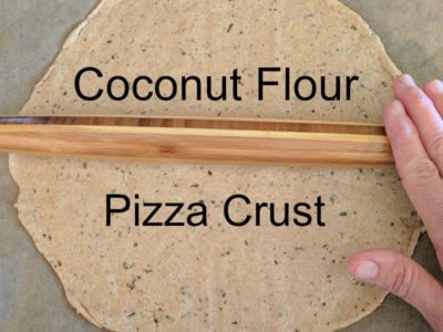 coconut flour pizza crust