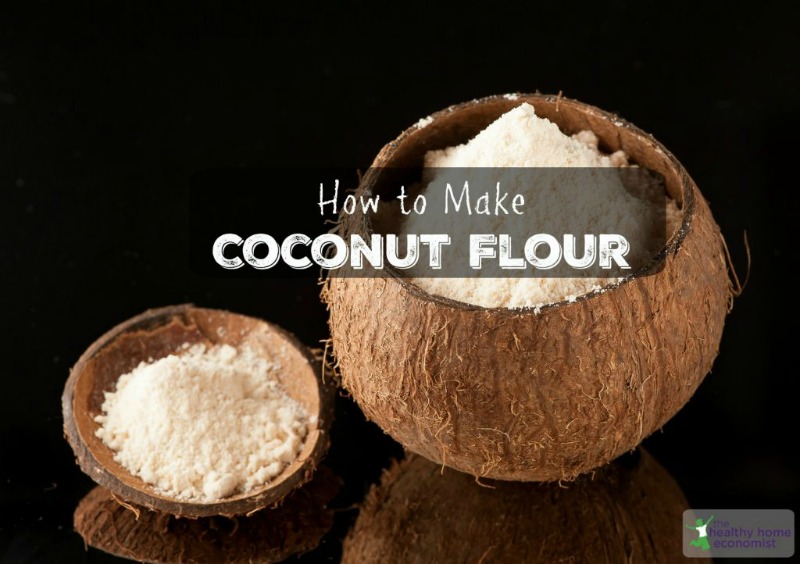 homemade coconut flour