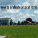 local farm with a barn and pasture