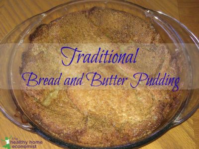 bread and butter pudding