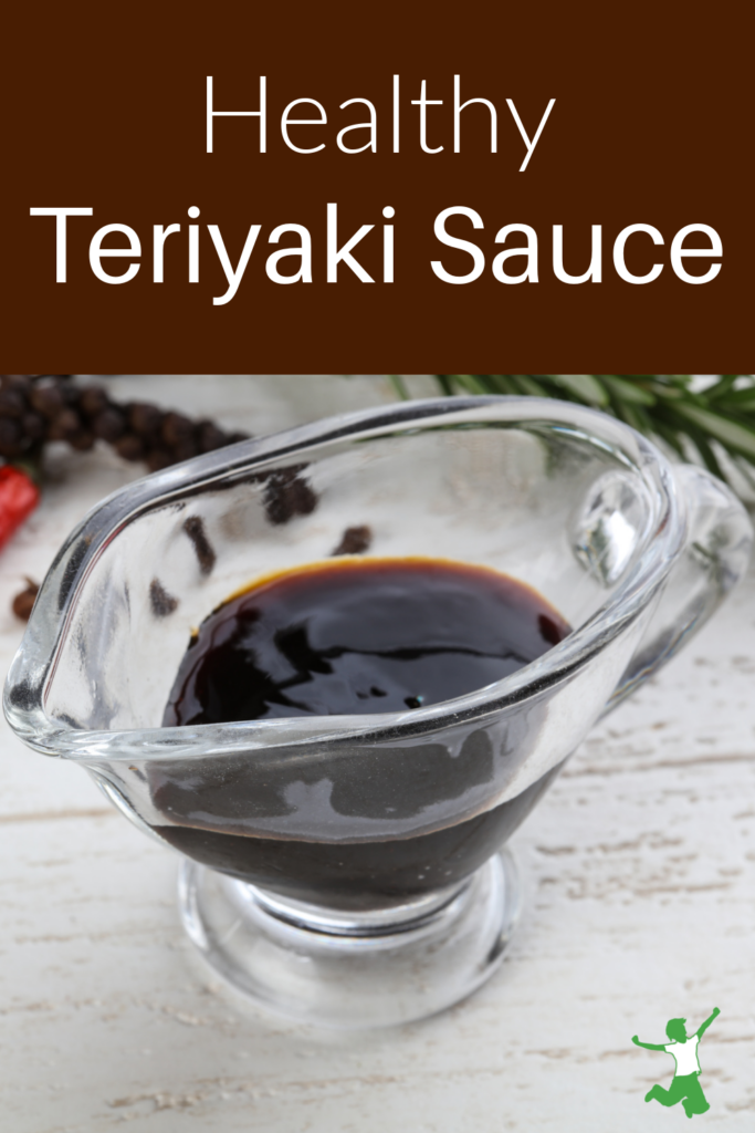 homemade teriyaki sauce in glass bowl