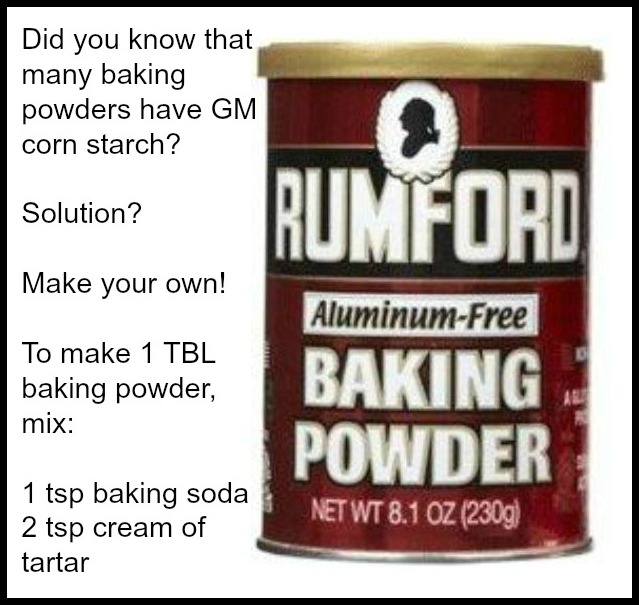 Choosing a Healthy Baking Powder (or make your own!) Healthy Home Economist