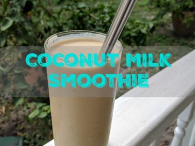 coconut milk smoothie recipe