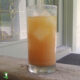 homemade probiotic ginger ale in a glass