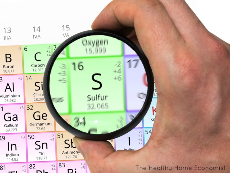 sulfur deficiency