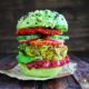 raw veganism burger