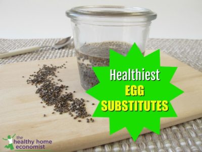 chia seeds in water as egg substitute