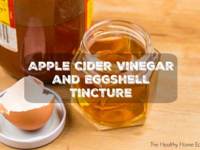 apple cider vinegar tincture recipe