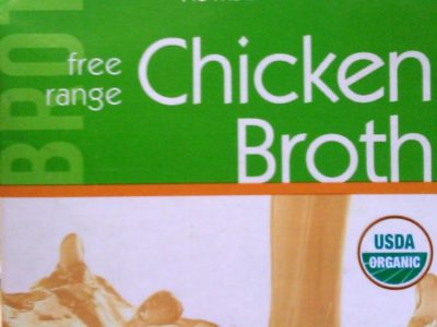 chicken broth label