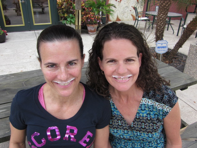 two women ready to do a 10 day Milk Cure