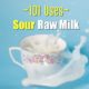 sour raw milk uses
