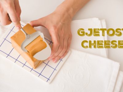 homemade gjetost cheese