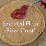 sprouted flour pizza crust