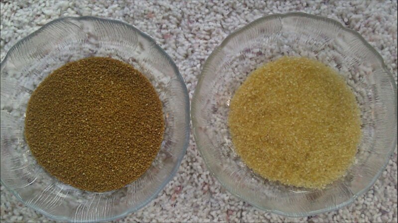 Sugar in the Raw bowls of sugar in the raw and unrefined cane sugar