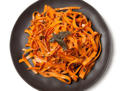 sweet potato pasta, sweet potato linguine