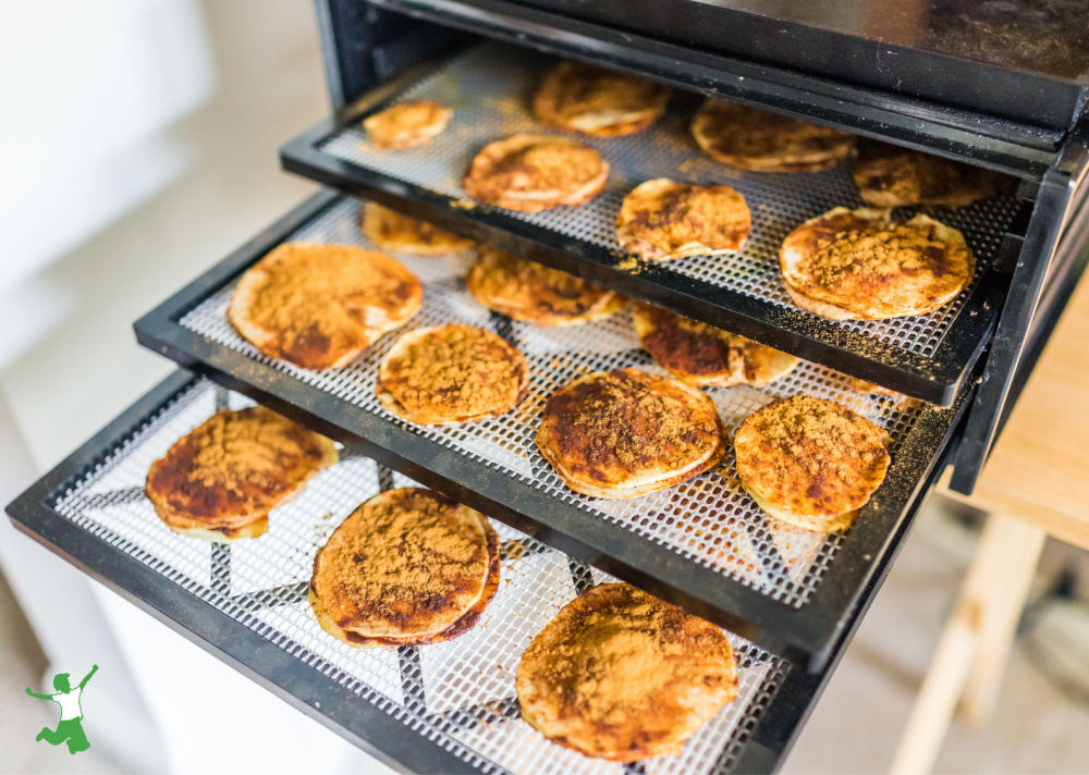 drying food in a dehydrator at low temperature