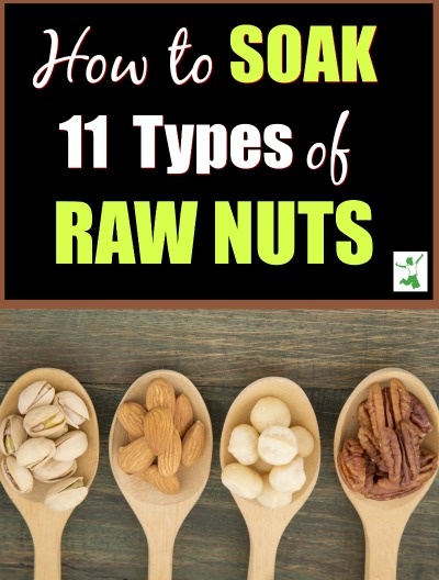 how to soak nuts