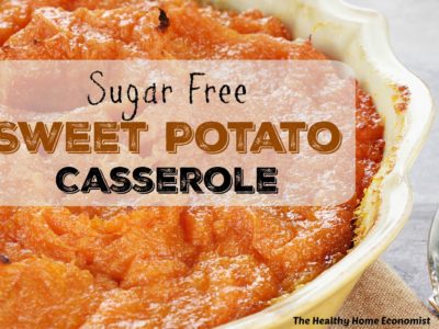 Sweet Potato Casserole Recipe (Sugar Free)