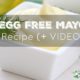 Egg Free Mayonnaise Recipe and Video How-to