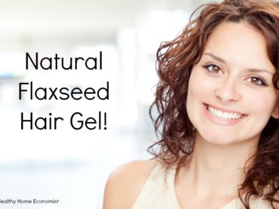 Homemade Flaxseed Hair Gel Recipe (+ VIDEO) 1