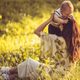 woman who did best exercise for natural birth holding her healthy baby