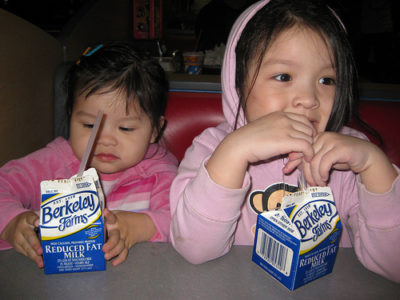 Study: Lowfat and Skim Milk Drinking Kids Are Fattest