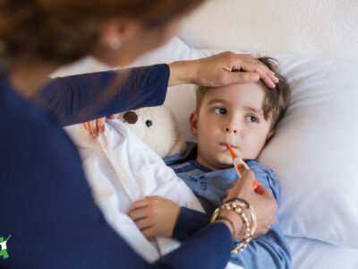 mother using cell salts for childhood fever