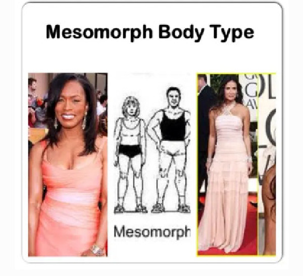 women with mesomorph body type