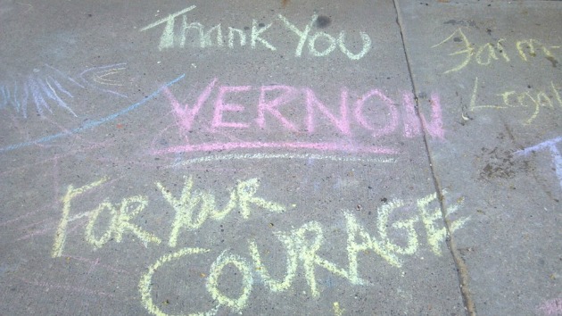 Vernon's courage