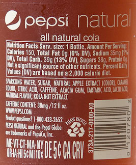 pepsi natural