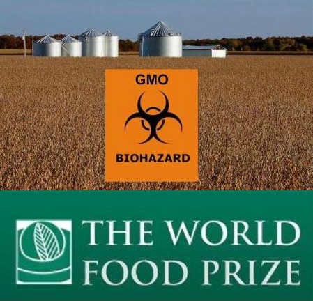 GMO executives win world food prize?
