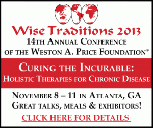 Wise Traditions 2013