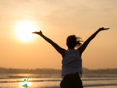 woman celebrating completing the GAPS Diet in record time